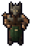 Druid in starting gear