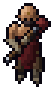Monk in starting gear