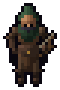 Rogue in starting gear